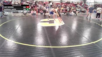 190 lbs Round 2 (8 Team) - Joey Mohren, Burns/Pine Bluffs vs Marshall Hatch, Lyman