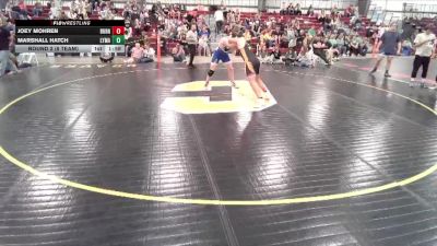 190 lbs Round 2 (8 Team) - Joey Mohren, Burns/Pine Bluffs vs Marshall Hatch, Lyman