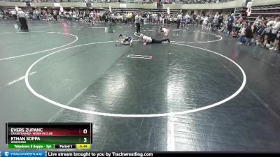 60 lbs Champ. Round 1 - Ethan Soppa, Wisconsin vs Evers Zupanc, CrassTrained: Weigh In Club