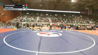 2A-215 lbs Cons. Round 2 - Ryan Axtell, Thermopolis vs Kyler Nelson, Cokeville