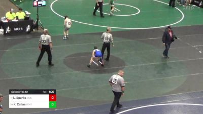 82 lbs Consi Of 16 #2 - Lawson Sparks, Diocese Of Erie vs Korben Collae, Benton