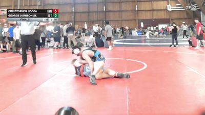160 lbs Final - Christopher Nocca, Empire Wrestling Academy vs George Johnson Jr., Kd Trained