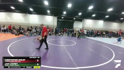 84 lbs 1st Place Match - Liam Cooney, Bandit Combat Sports vs Christopher Shelby, Cypress Wrestling Club