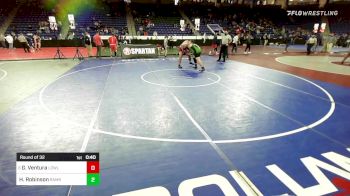 285 lbs Round Of 32 - Gustavo Ventura, Lowell vs Hayden Robinson, Raymond Rams