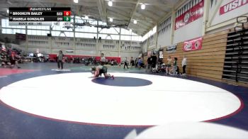 145 lbs Cons. Round 3 - Brooklyn Bailey, Rancho Cotate vs ISABELA GONZALES, St Patrick - St Vincent