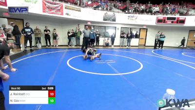 73-76 lbs Final - Owen Schiltz, Verdigris Youth Wrestling vs Heston Fugate, Lincoln Christian