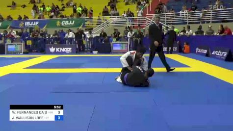 WÉVERLYN FERNANDES DA SILVA vs JHONY WALLISON LOPE 2023 Brasileiro Jiu-Jitsu IBJJF