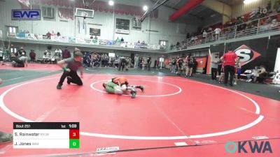 80 lbs Consi Of 4 - Sebashtyn Small, Sallisaw Takedown Club vs Pattrick Fletcher, Brushy Wrestling Club