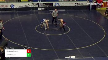 140 lbs Semifinal - Samuel Almedina, Mid Valley vs Jackson Butler, Bishop McCort