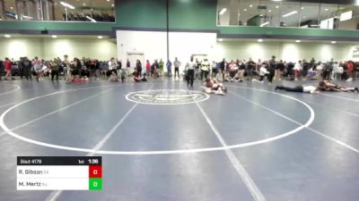 126 lbs Consi Of 64 #1 - Ryder Gibson, GA vs Matthew Mertz, NJ