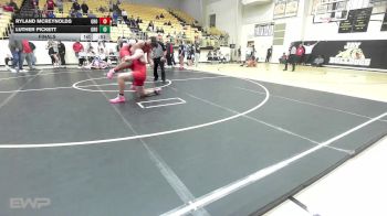 195 lbs Final - Ryland McReynolds, Grove vs Luther Pickett, Grove