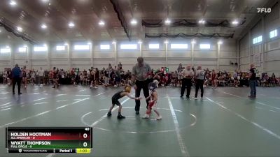 40 lbs Round 2 (8 Team) - Wyatt Thompson, Full Circle vs Holden Hootman, All American