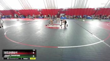 120 lbs Round 1 (6 Team) - Nate Basballe, Rochester Century vs Josiah Crawford, Buffalo