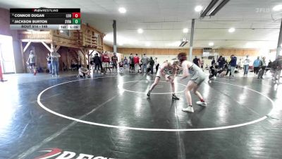145 lbs Consolation - Connor Dugan, Lehighton vs Jackson Burton, Syracuse