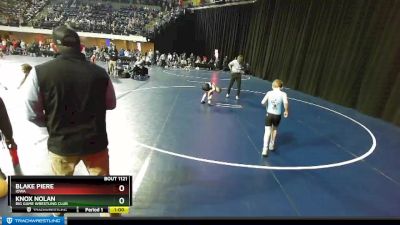 70 lbs Round 1 - Knox Nolan, Big Game Wrestling Club vs Blake Piere, Iowa