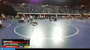 120 lbs Round 2 - Parker Christoffel, Iowa vs Emmie Sudol, Iowa