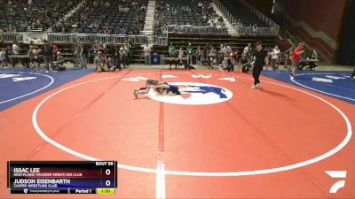 67 lbs Champ. Round 2 - Issac Lee, High Plains Thunder Wrestling Club vs Judson Eisenbarth, Casper Wrestling Club