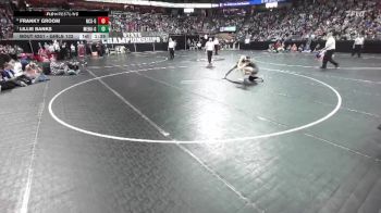 Girls 132 lbs Semifinal - Lillie Banks, Menasha-Girls vs Franky Groom, North Crawford/Seneca-Girls