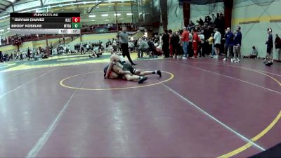 120 lbs Cons. Round 4 - Brody Koselke, Mount Carmel vs Izayiah Chavez, Allen