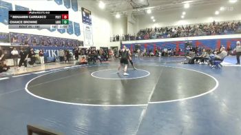 190 lbs Champ. Round 1 - Chance Browne, Lake City vs Benjamin Carrasco, Post Falls
