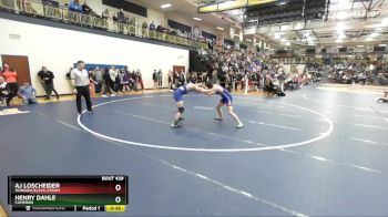 150 lbs Cons. Round 2 - AJ Loscheider, Mondovi/Eleva-Strum vs Henry Dahle, Cameron