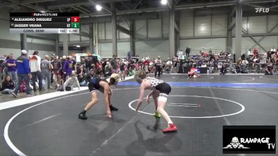 110 lbs Cons. Semi - Alejandro Dieguez, SC Punisher vs Jagger Vrana, Kansas YG