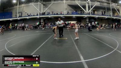 60 lbs Round 5 (6 Team) - Easton Armstrong, Rangers WC vs Anthony DeFilippis, Yale Street