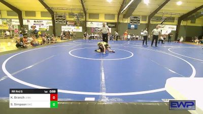 55 lbs Rr Rnd 5 - Kannon Branch, Lebanon Yellowjacket vs Sawyer Simpson, Salina Wrestling Club