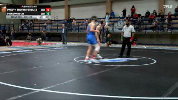 106-112 lbs Round 3 - Paesyn Trevino-Bublitz, Sheridan vs Finn Johnson, Clear Creek