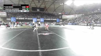 Boys 1B/2B 138 Cons. Round 1 - Juan Marin, Brewster vs Preston Wacenske, Newport