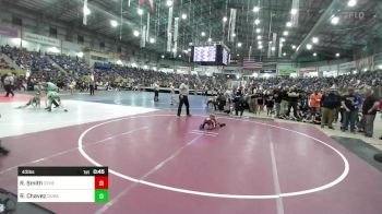 43 lbs Round Of 16 - Ryker Smith, Other Team vs Rena Chavez, Duran Elite