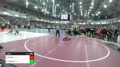 43 lbs Round Of 16 - Ryker Smith, Other Team vs Rena Chavez, Duran Elite