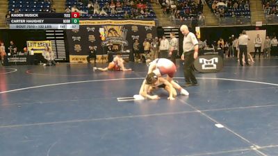 132 lbs Round Of 16 - Kaden Husick, Tussey Mountain vs Carter Haughey, Norwin