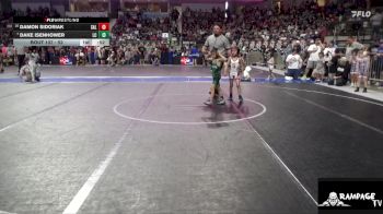 52 lbs Champ. Round 1 - Dake Isenhower, Linn County vs Damon Sidoriak, Salina