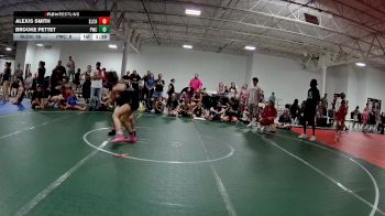 102 lbs Round 3 (4 Team) - Brooke Pettet, Pride WC vs Alexis Smith, Slick Chicks