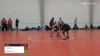 141 lbs Final - Tariq Wilson, NC State vs Danny Bertoni, University Of Maryland Unattached