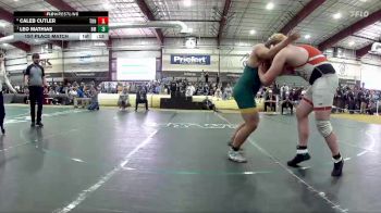285 lbs 1st Place Match - Leo Mathias, Battle Mountain vs Caleb Cutler, Tonopah