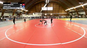 121A lbs Semifinal - Dunia Sibomana, Long Beach vs Iannis Lupu, Germany