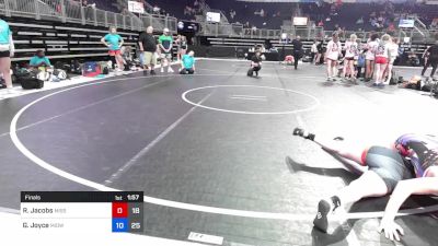 146 lbs Final - Adalee Pickett, Missouri Guardians vs Lily Perkins, Midwest Misfits