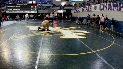 215 lbs Consi Of 4 - Connor Hood, Liberty vs John Hannon, Pelion