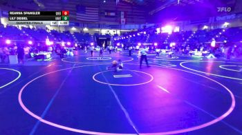 109 lbs Quarterfinal - Reanna Spangler, Queens Of Mayhem vs Lily Deibel, Unattached