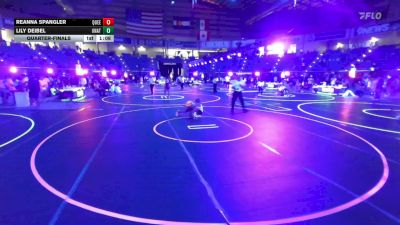 109 lbs Quarterfinal - Reanna Spangler, Queens Of Mayhem vs Lily Deibel, Unattached