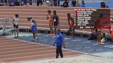 Men's 60m Heat 8-9, Prelims 12