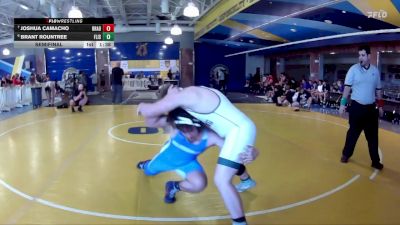 157 White Semifinal - Brant Rountree, Fleming Island vs Joshua Camacho, Braddock