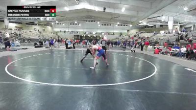 175 lbs Quarterfinals (8 Team) - Treyson Pettis, Station Camp High School vs Joshua Hodges, Montgomery Central High School