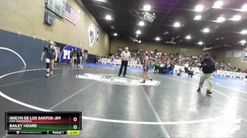 100 lbs Champ. Round 3 - Ahilyn De Los Santos-Jimenez, East Bakersfield vs Bailey Hoard, Monache