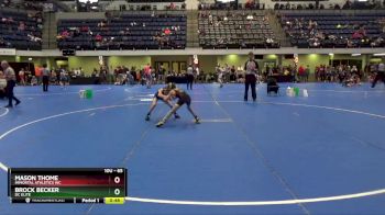 65 lbs Semifinal - Mason Thome, Immortal Athletics WC vs Brock Becker, DC Elite