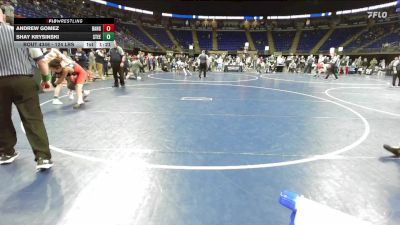 124 lbs Final - Andrew Gomez, Bangor vs Shay Krysinski, Steel Valley