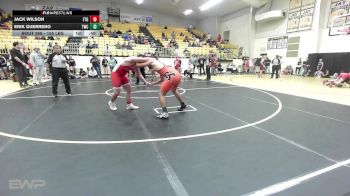 155 lbs Semifinal - Jack Wilson, Fort Gibson vs Erik Guerrero, Tahlequah Wrestling Club