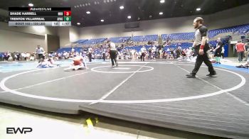 120 lbs Rr Rnd 1 - Shade Harrell, Mighty Bluebirds vs Trenton Villarreal, Apache Wrestling Club